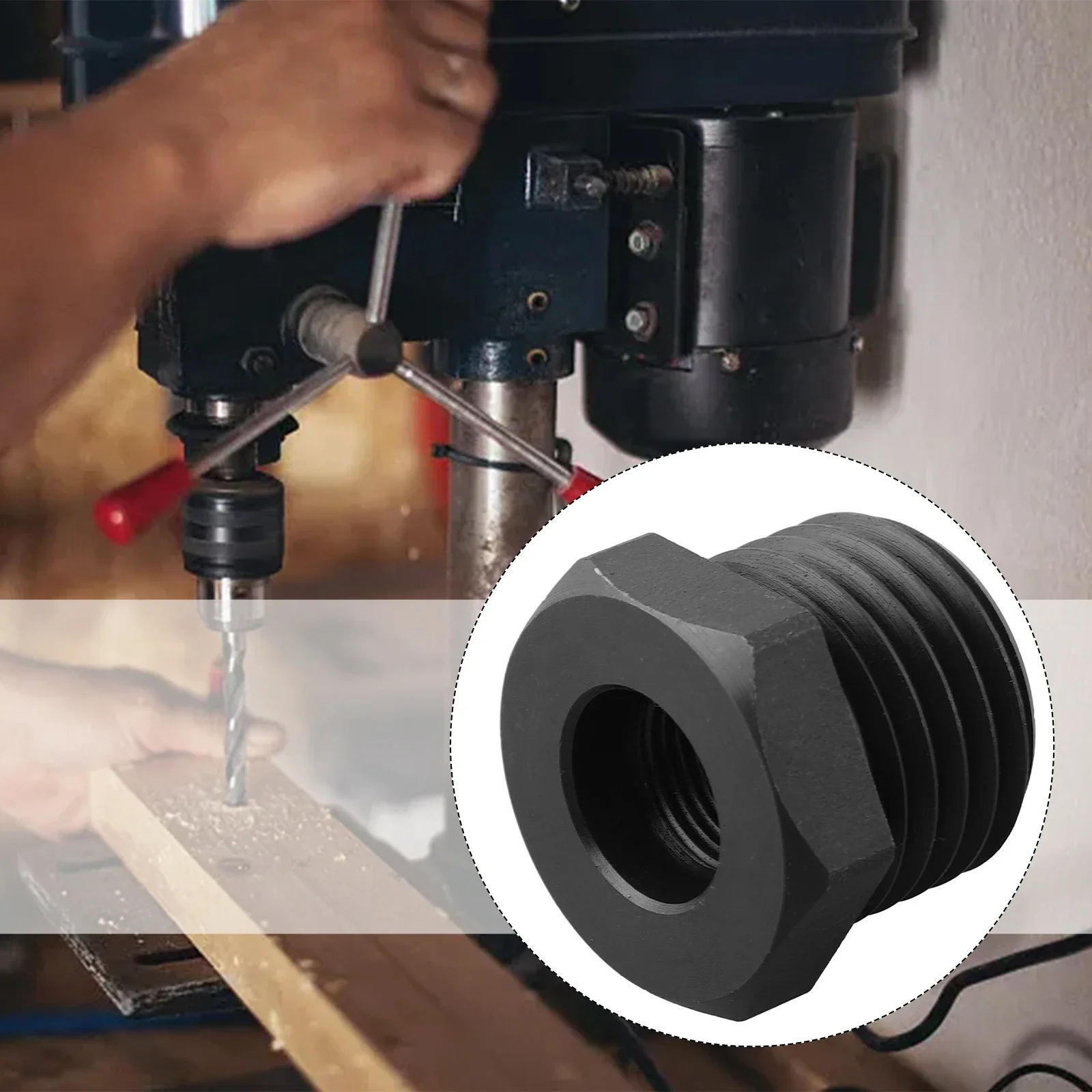 Adaptateur De Broche Pour Tour à Bois LABLT - 3/4" X 10tpi Vers 1" X 8tpi - Neuf