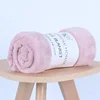 Baby Blanket & Swaddling Newborn Thermal Soft Fleece Blanket Winter Solid Bedding Set Flannel Quilt Infant Bedding Swaddle Wrap 1