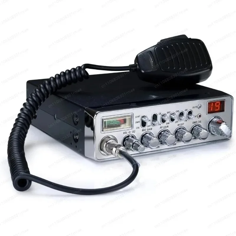 듀얼 모드 AM/FM, 통합 SWR 미터, RF/마이크 게인 컨트롤 및 즉시 채널 선택 기능을 갖춘 새로운 전문가용 40채널 CB 라디오, 9-핫세일.