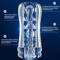 Männliche Masturbatoren Tasse Vagina Vakuum Weiche Pussy Ausdauer Übung Masturbation Sex Spielzeug Tasche Manuelle Masturb Tasse für Männer 5