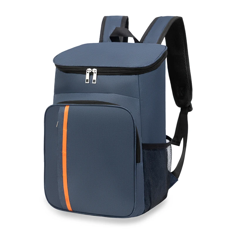 Large Capacity Insulated Backpack - Non Food Contact Insulated Bag for Camping, Hiking, and Office Use - Black Outdoor Backpack,