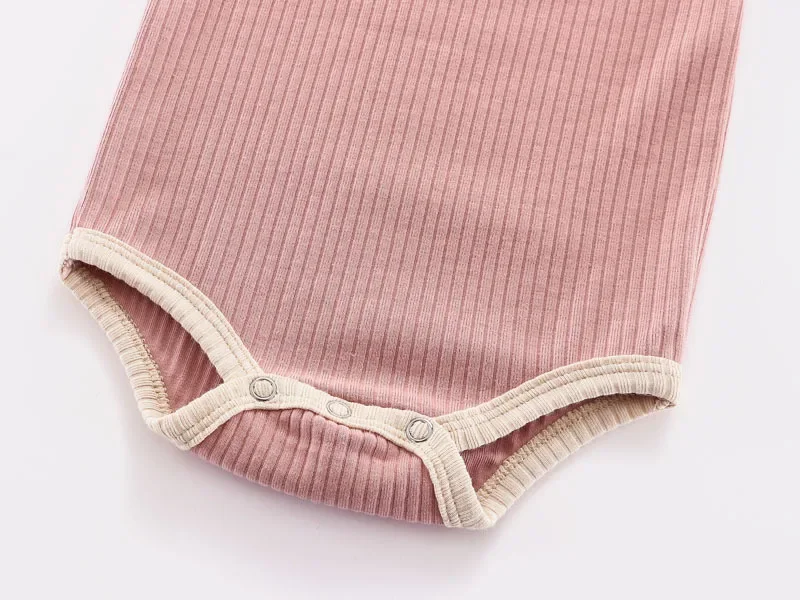 Cotton Linen Baby Romper 4