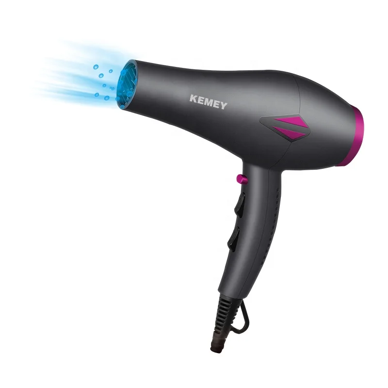 Hair Dryer 3500W Powerful Electric Blow Dryers KEMEY KM-8219 Air Hairdryer Modeling Barber Salon Tools Hair Dryers Sets