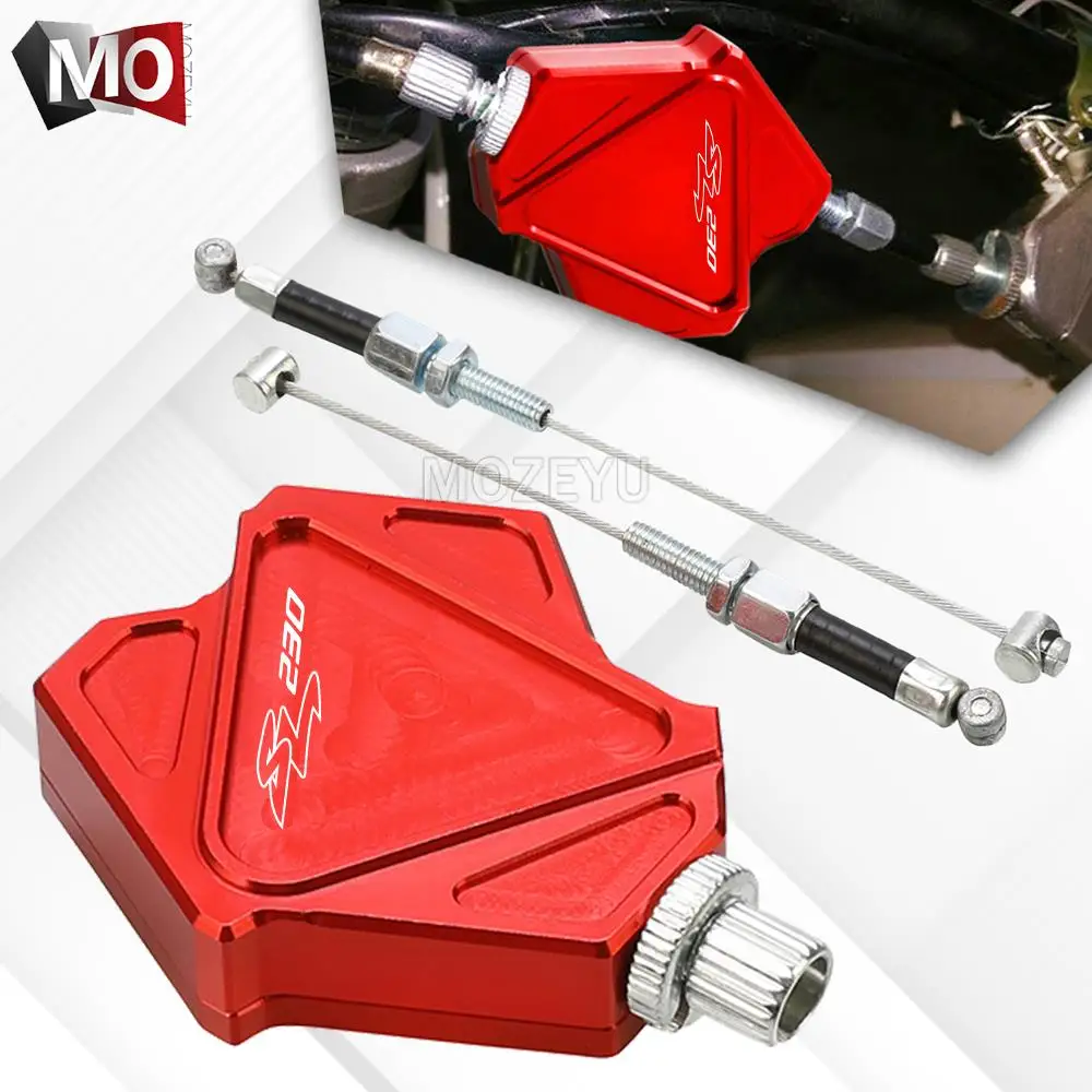 Motorcycle Stunt Clutch Lever Easy Pull Cable System dirt bike