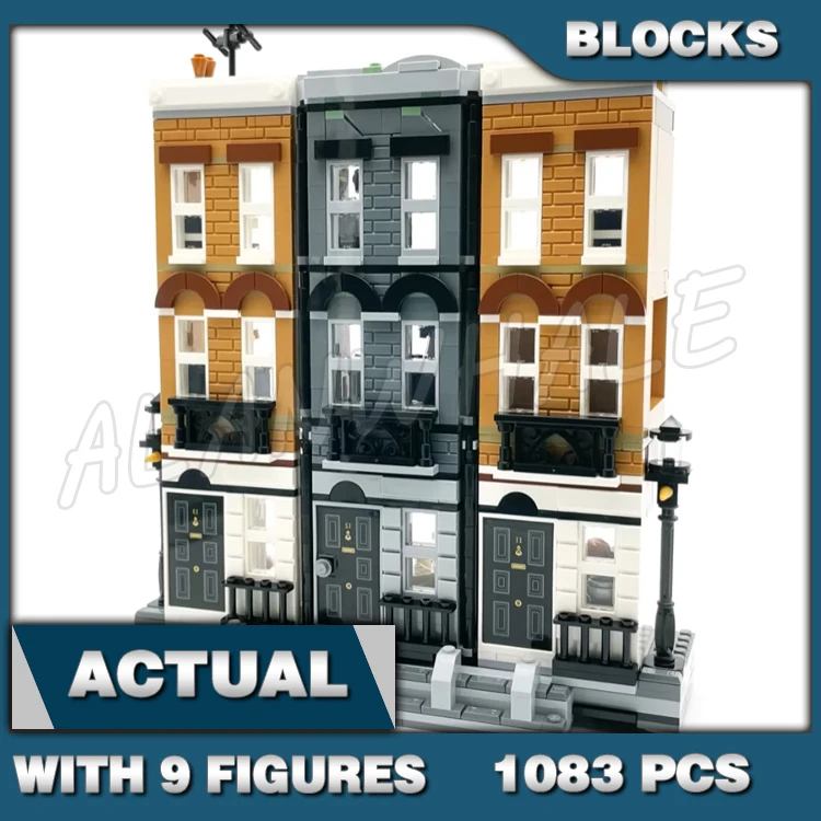 

1083pcs Magical World of Wizards 12 Grimmauld Place Phoenix Headquarters House 6071 Building Blocks Toys Compatible Kids Brick