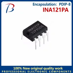 10pcs INA121PA Package PDIP-8 Silk screen INA121P low power instrumentation amplifier