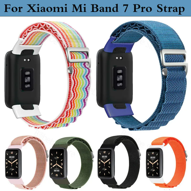 

Watch Strap For Mi Band 7 Pro Nylon Strap Replacement Correa For Xiaomi Mi Band 7Pro Bracelet Wristband Accessories