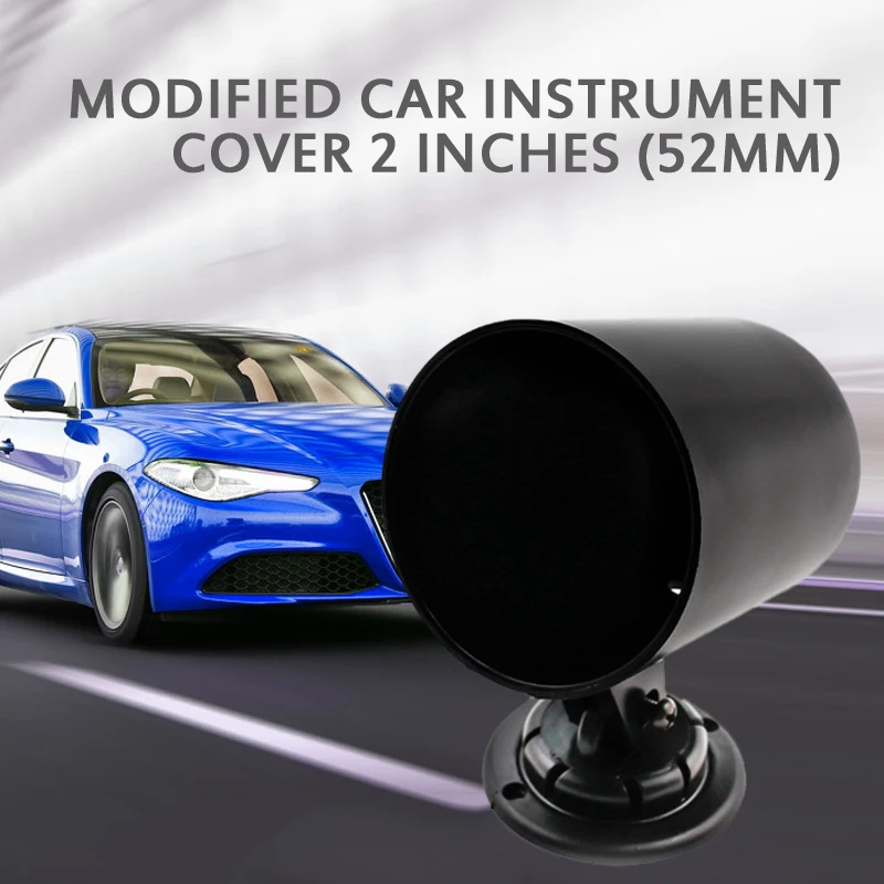 Universale Car Gauge Cup 52Mm Gauge Pod Car Mount Holder Single Plastic Car Meter Pods Dash Pod Mount Bracket Accessori Per Auto