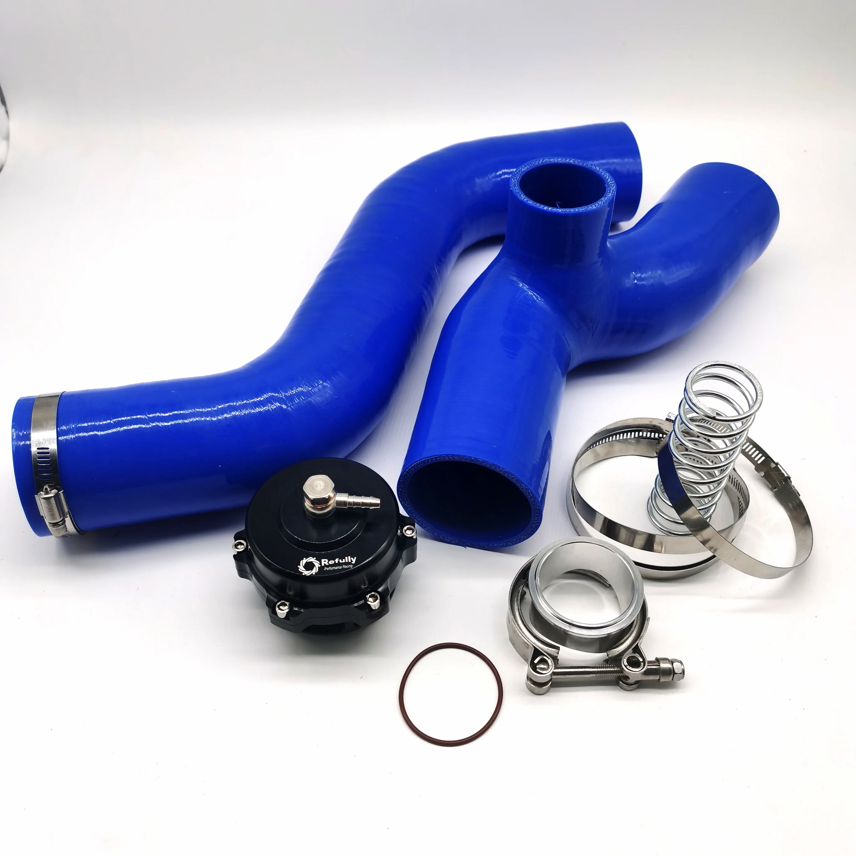 INTAKE MANIFOLD UPGRADE KIT SEADOO 230/300 INTERCOOLER TUBING UPGRADE KIT 50MM BLOW-OFF VALVE