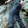 Mens Combat Sets Outdoor Wear-resistant Hooded Tactical Jacket+Multi Pocket Hunting Pants 2-piece Waterproof Training Suits 4