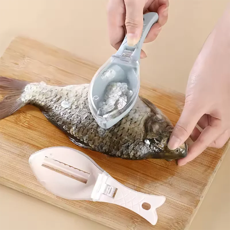 Fish Scale Planing And Scraping Tool With Lid