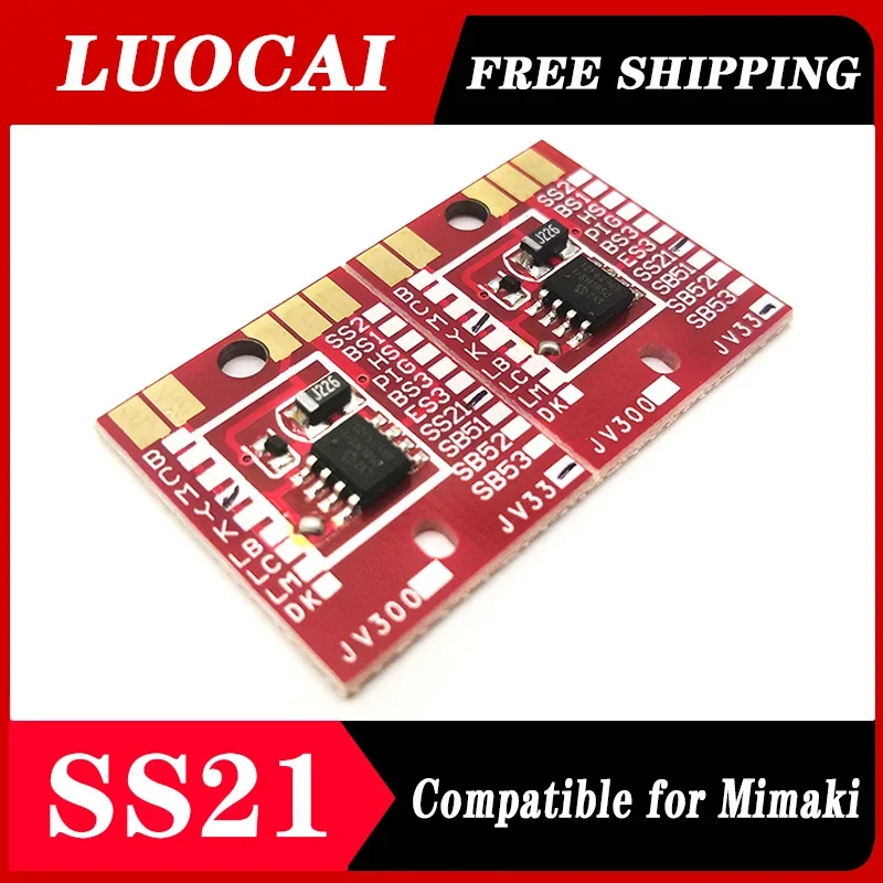 

NEW SS21 Permanent chip For 440ML Eco solvent Ink Cartridges For Mimaki JV33 JV30 JV34 JV5 CJV30 Printer