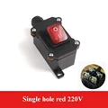 Single Red 220V