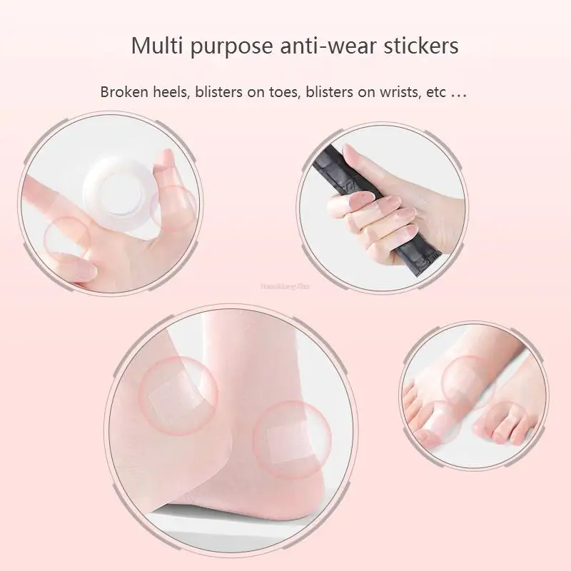 5M PE invisible Heel Protectors Women Shoes Heel Protector Foot Care Products Multifunctional Anti-wear Sticker Shoe Accessories heel protector patches,heel protector pads,heel protector,shoe stickers,shoe anti slip stickers