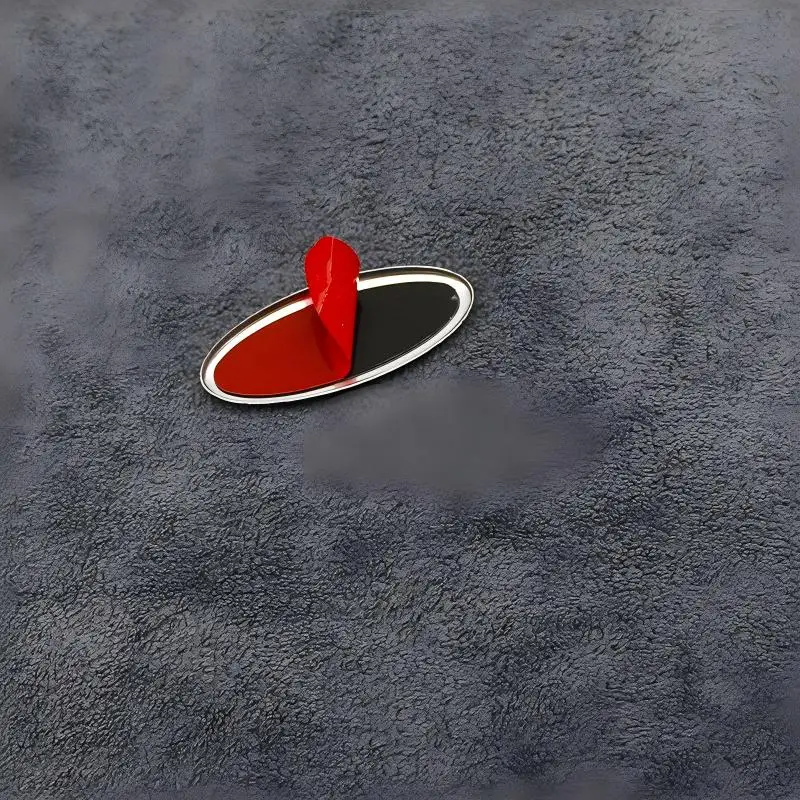 Premium 3D Aluminum Steering Wheel Emblem Badge - Universal Fit
