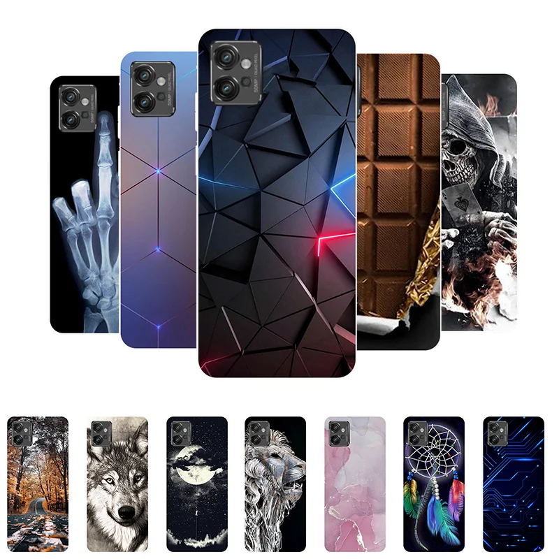 Per Motorola G32 Custodia Cover Posteriore In Silicone Custodia Per Telefono Per Motorola Moto G32 G 32 Custodia Morbida Motog32 Fundas Cartoon