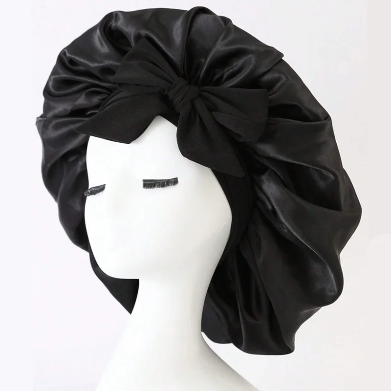 Satin Bonnet Silk Adjustable Bonne For Sleeping Hair
