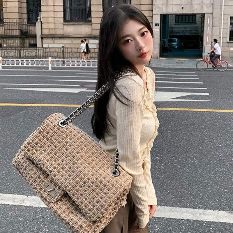 카디건 여성 프릴 슬림 옷감 소프트 패션 세련된 Hotsweet All-match 봄 Girlish 한국 스타일 캐주얼 미적 니트웨어