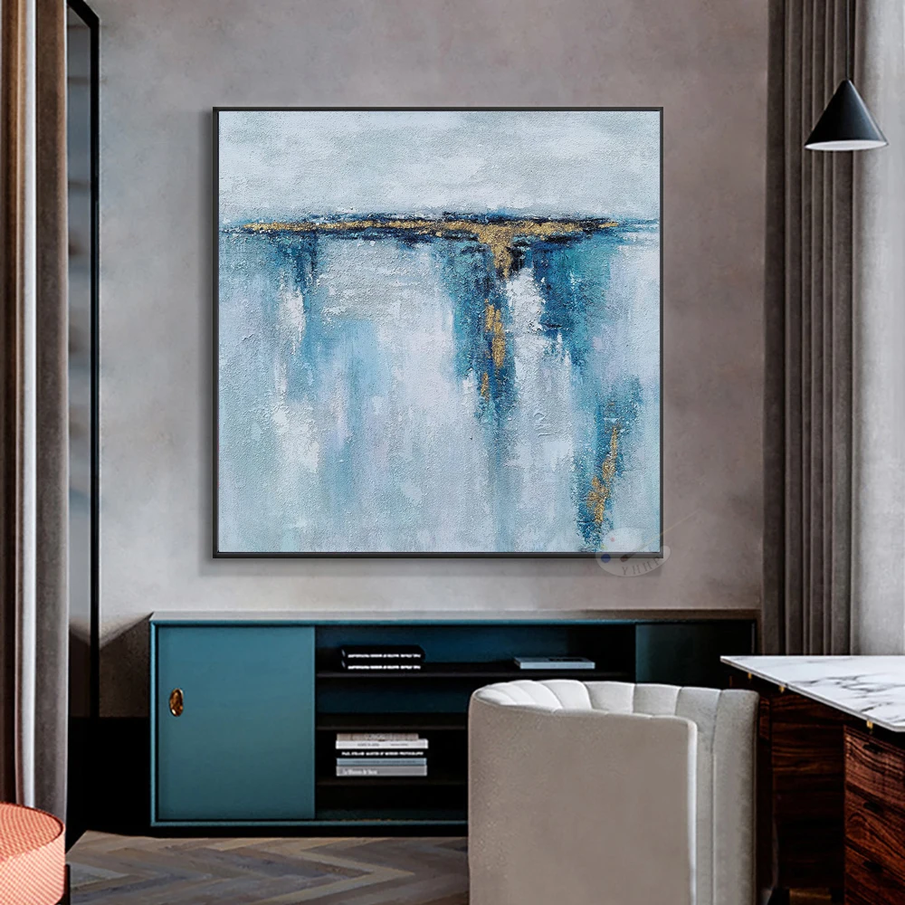 

Artist 100% Handmade Oil Paintings Canvas Wall Art Decoration Modern Abstract for Home House Bedroom Decor Frameless Painting