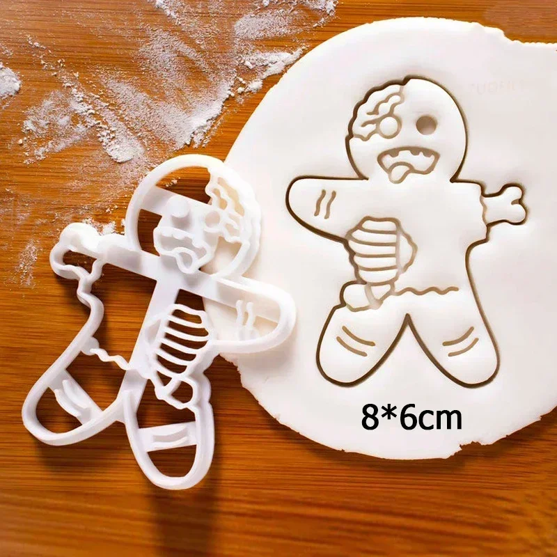 Stampini Per Biscotti Animali Forine Per Biscotti Di Halloween, Plastica Stapi Biscotti 3D, Tagliabiscotti Halloween Stampi Per Biscotti Fatti In Casa
