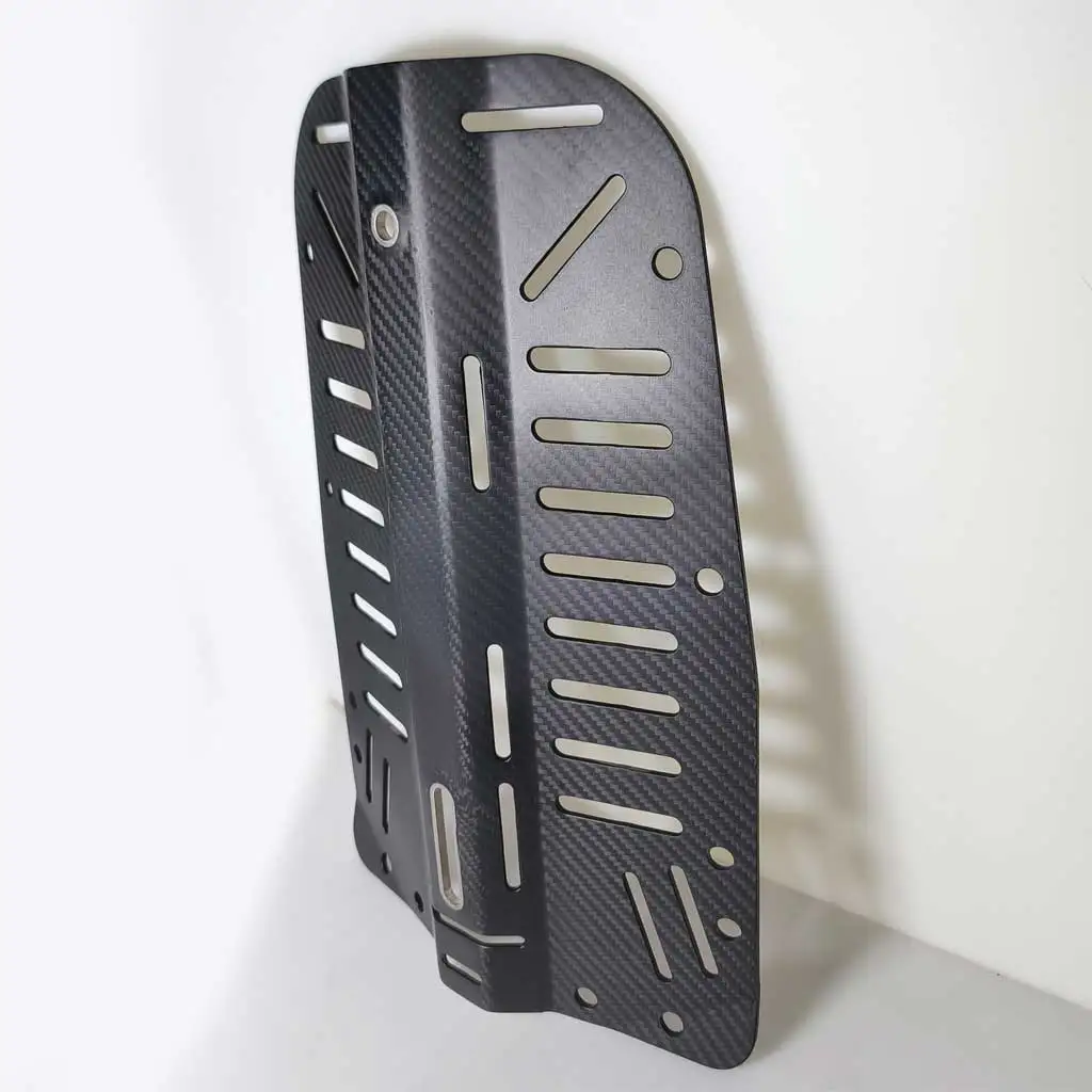 Deluxe Scuba Diving Carbon Fiber Backplate Lightweight Compacted Technical Cave Divers Back Plate 5
