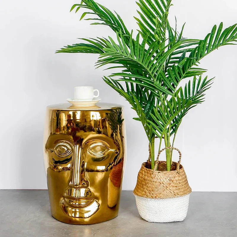 Description Picture 3 of itemNordic Ceramic Coffee Tables Creative Home Furniture Sofa Side Table Casual Decoration Designer Corner Table Bedroom Nightstand