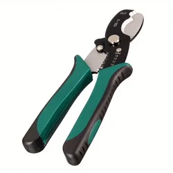 Professional 8 - Inch Wire Stripper and Cutter Tool (1pc Green)