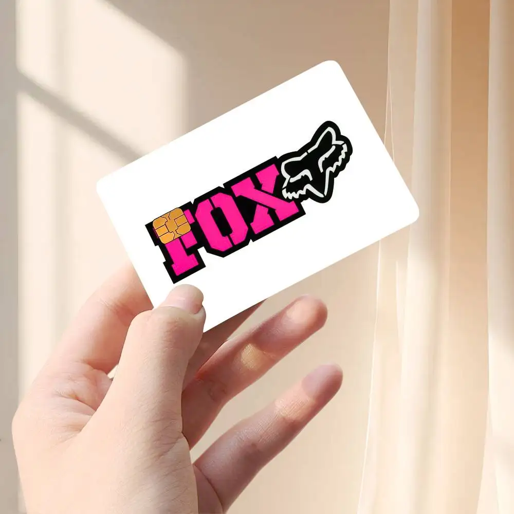 F-Fox Racing Card Aufkleber, Kreditkartenschutzaufkleber, widersteht Kratzer und Abrieb – Detail 18