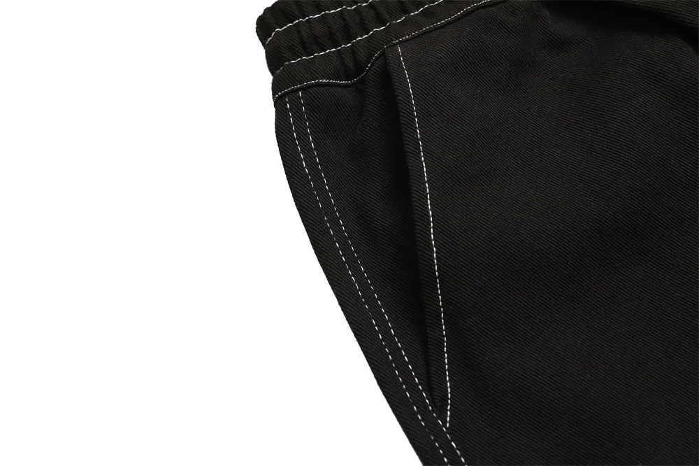 UNCLEDONJM hip hop cargo pants zipper multi-pocket casual pants men high street  harajuku fashion  Cargo Pants  punk pants cargo joggers