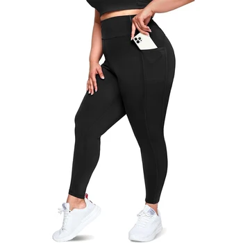 VITALINOVO Plus Size Leggings with Pockets 1
