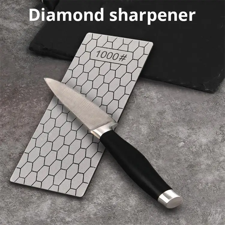 170*75MM Diamond Knife Sharpener Sharpening Stone Grit 80-3000# Grindstone Diamond Tools Fine Grinding Whetstone Kitchen Knives