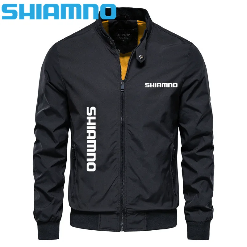 

BBrand omber Jacket Men Fishing Windbreaker Jacket Coat Men Spring Autumn New Hot Outwear Stand Slim Military Jacket Mens