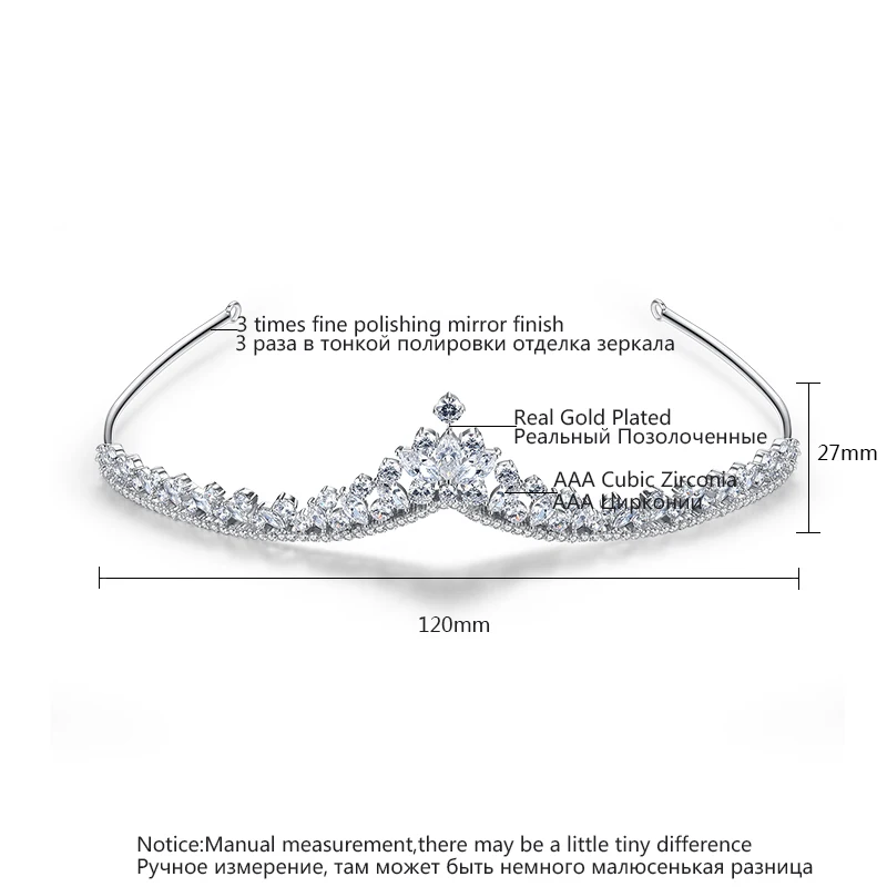 Hair Accessory for Bridal Wedding Tiara