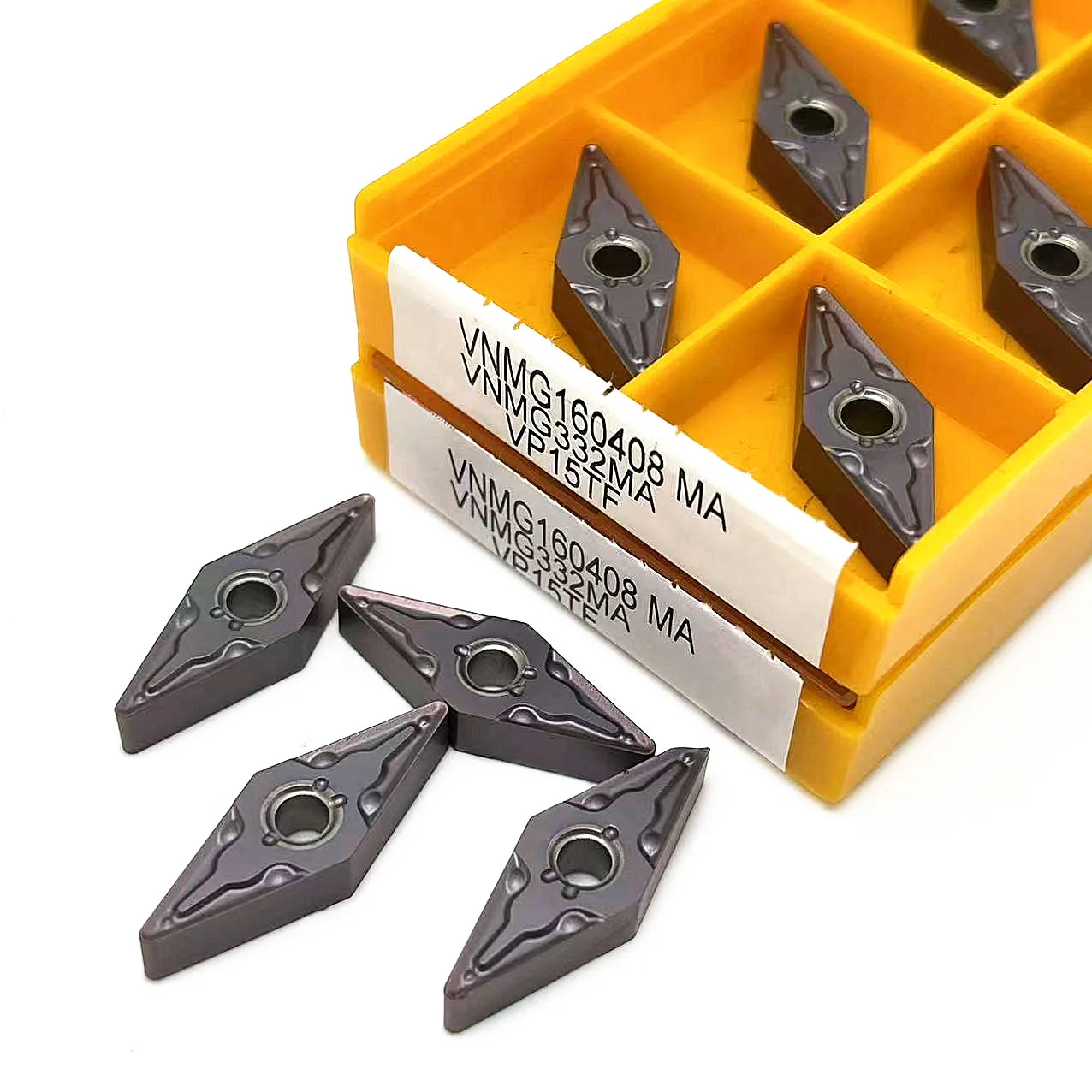 

VNMG160408 VP15TF VNMG160408 UE6020 US735 External turning tool Carbide insert CNC machine tool metal turning tool VNMG insert