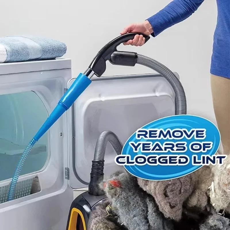 Dryer Vent Cleaner Kit Vacuum Attachment Bendable Dryer Lint Remover