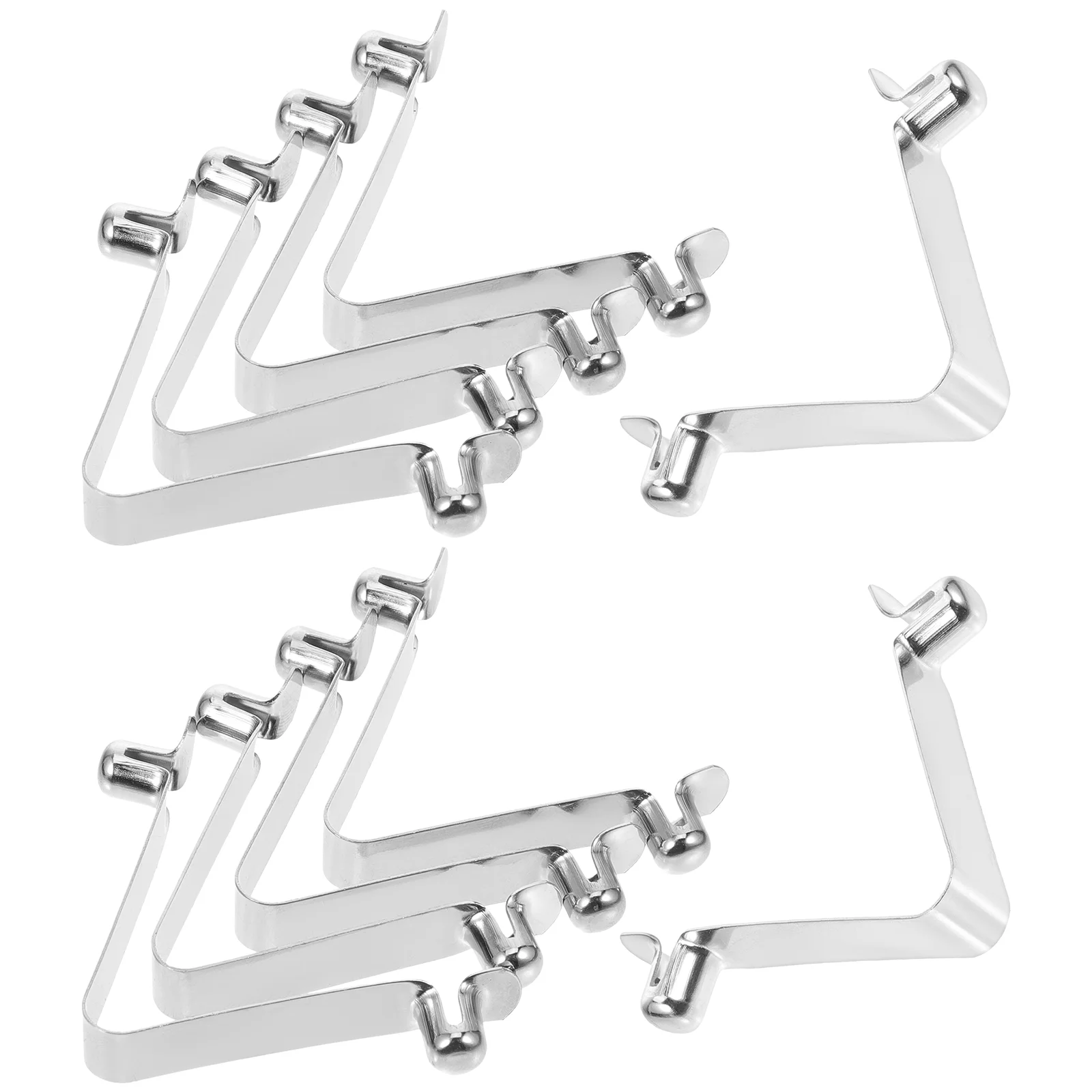 

10Pcs Buckle V Shape Snap Clip Boat Spring Kayak Paddle for DIY Locking Tube