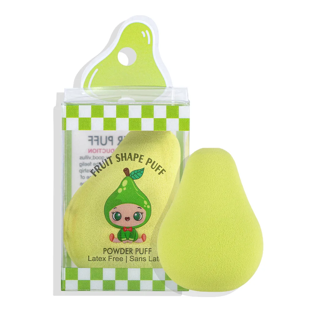 Facial Makeup Fruit Puff Beauty Tool Beauty Make Up Sponge  Cosmetic  Makeup Sponges 6