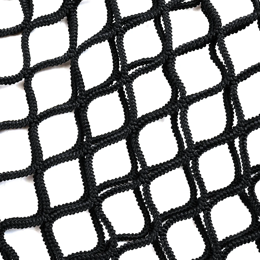 

Brand New Motorcycle Cargo Net Tool Accessory Bike Black Car Hook Hold Bag Luggage Mesh Scooter Storage 23cmx30cm