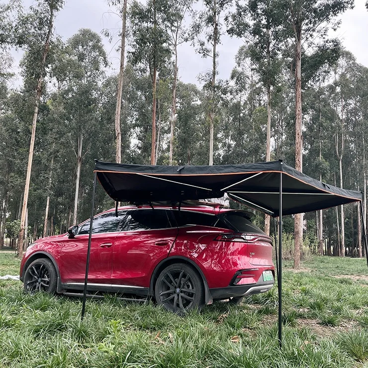 

2023 best offroad 600D foxwing car awning 270 degree awning free standing