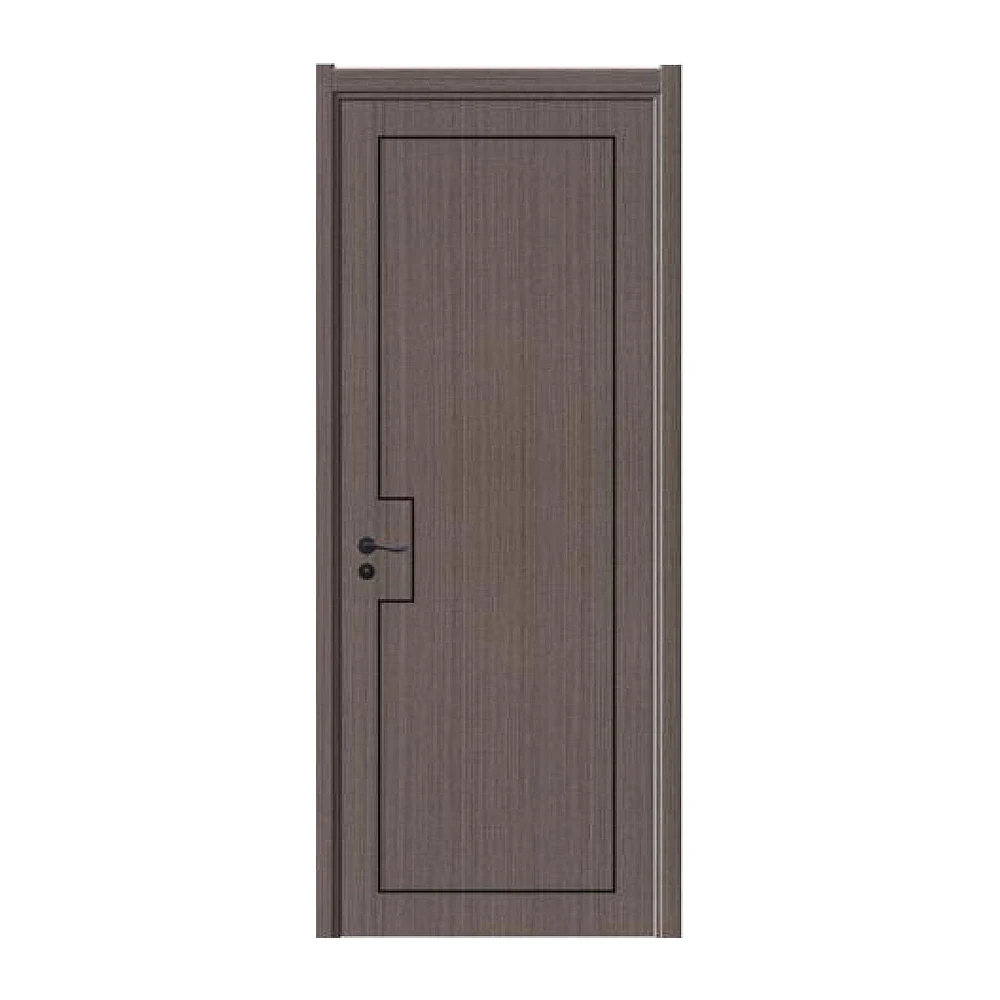 Best selling high quality solid wooden door with modern simple design for interior bedroom solid wood door 2