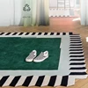 Retro Light Luxury Living Room Decoration Carpet Ins Irregular Bedroom Bedside Large Area Carpet Modern Balcony Porch Entry Rug 3
