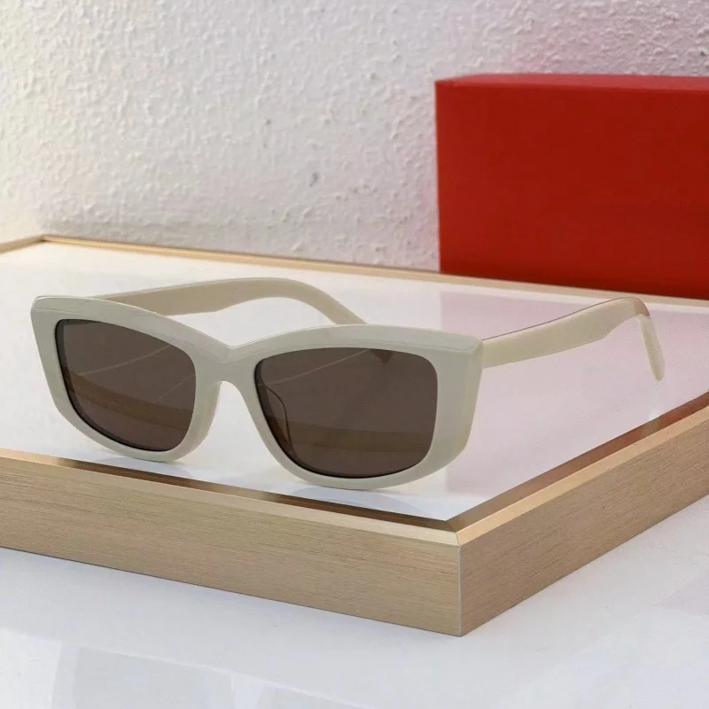 

112-2024 men's and women's sunglasses acetate glasses square designer luxury brand original women's outdoor glasses UV400