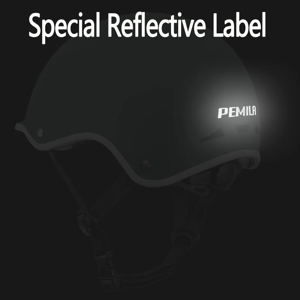PEMILA V-06 Bike Helmet Adult Urban Commuter Adjustable Scooter Skate Road MTB - Image 5