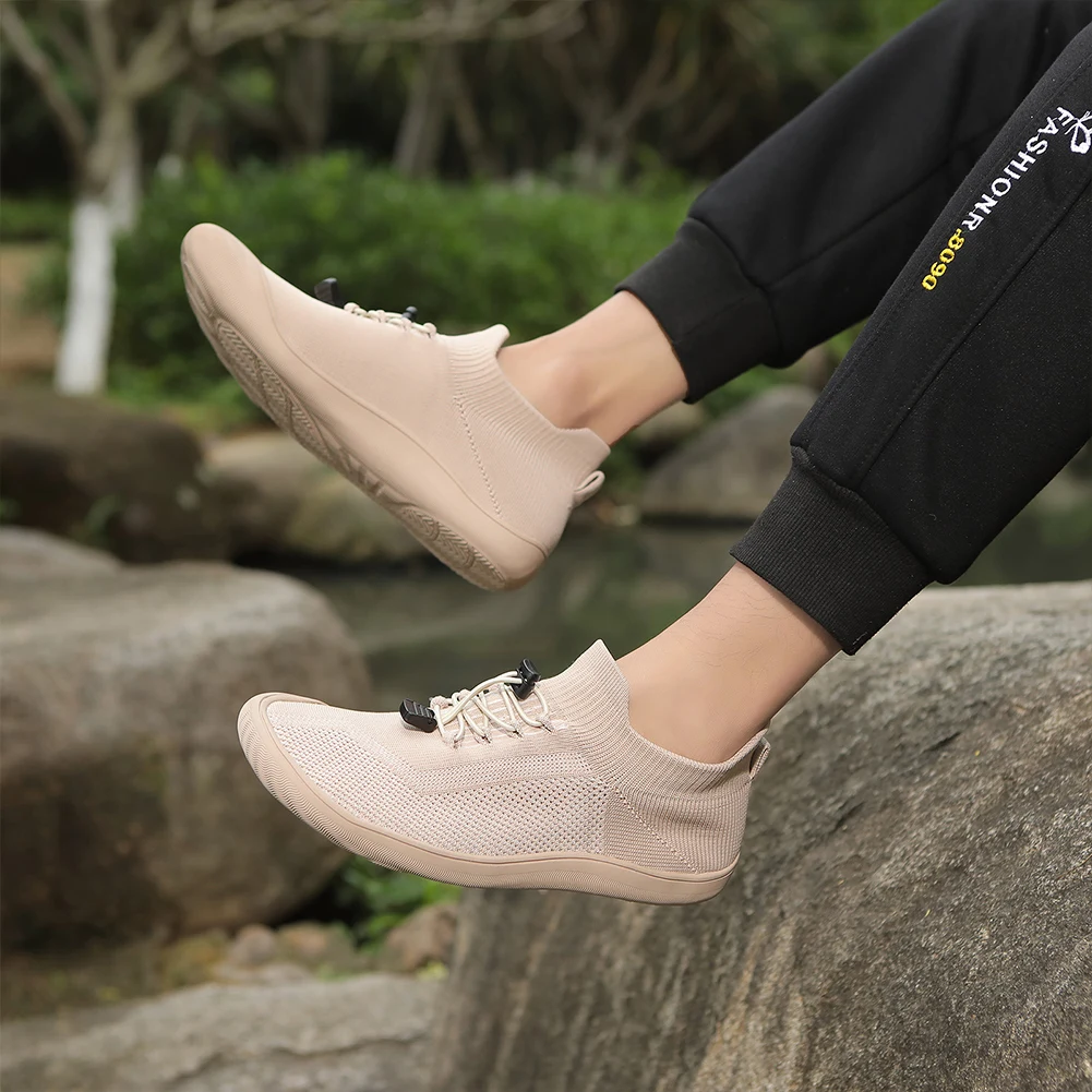 Unisex Wide Toe Box Barefoot Shoes for Men Women Outdoor Trail Running Walking Shoes Lightweight Breathable Sport Casual Sneaker 2