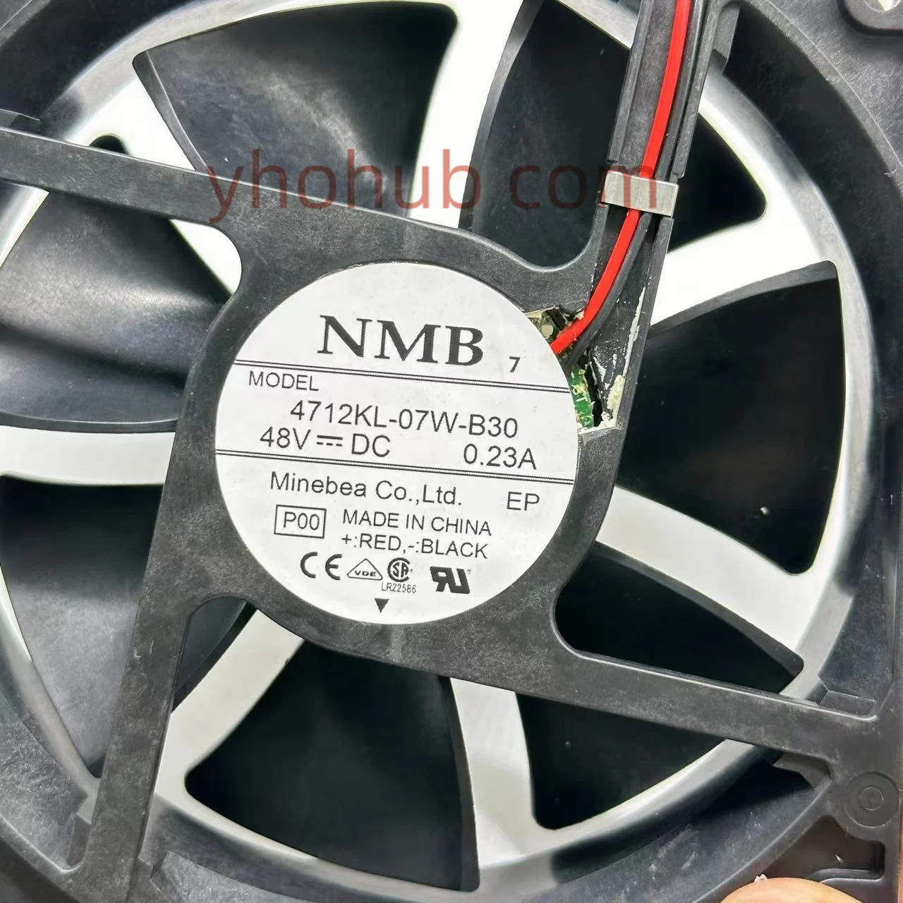 ventilador de refrigeração do servidor de 2 fios