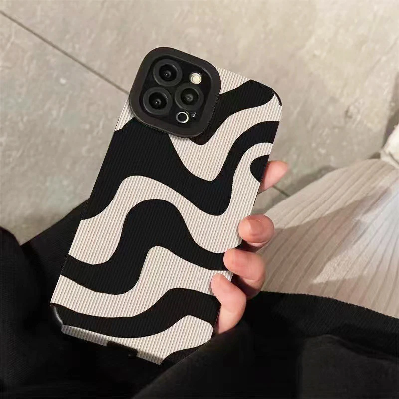 thumbnail image 1 of Spooky Scary Red Eye Zebra Stripe Silicone Case For iPhone 11 12 14 15 Pro Max 13 Mini SE 7 8 Plus X XR XS MAX Shockproof Cover, 1 of 5