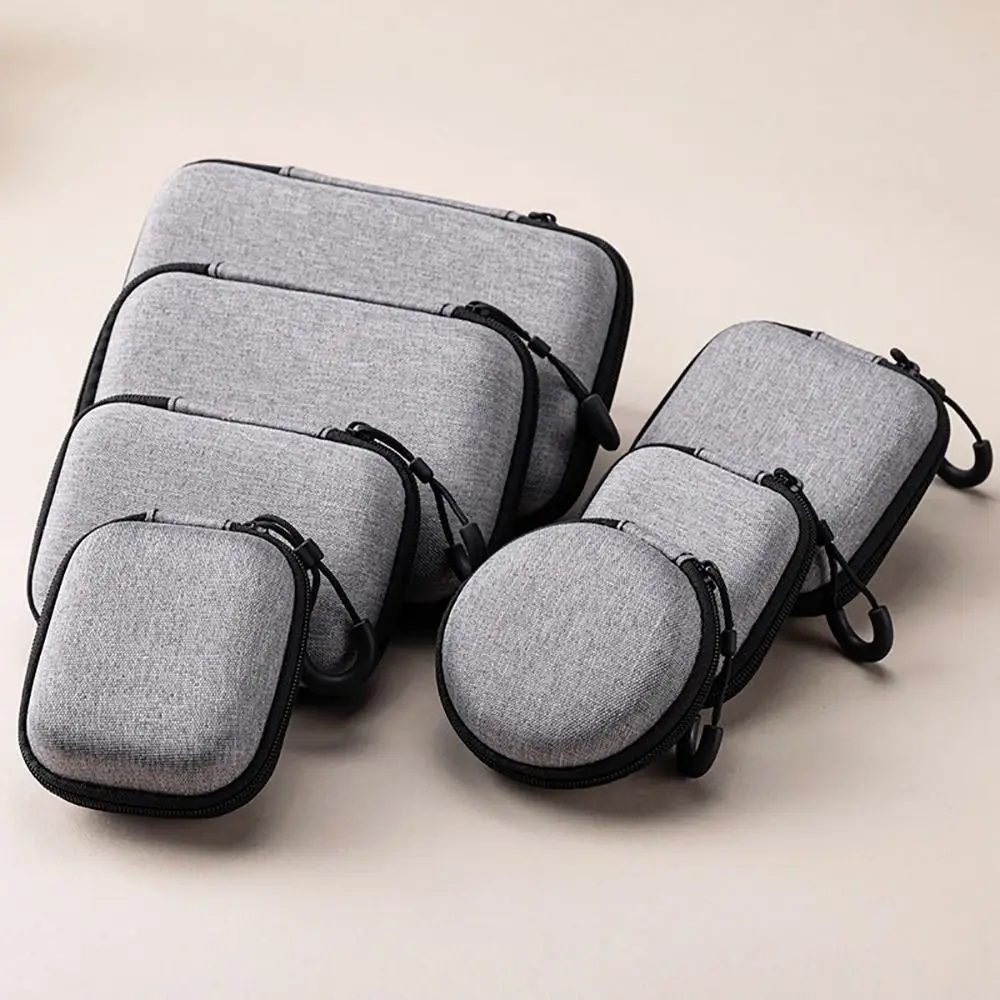 Étui rigide EVA portable pour console RG35XX H - Sac de transport étanche avec fermeture éclair