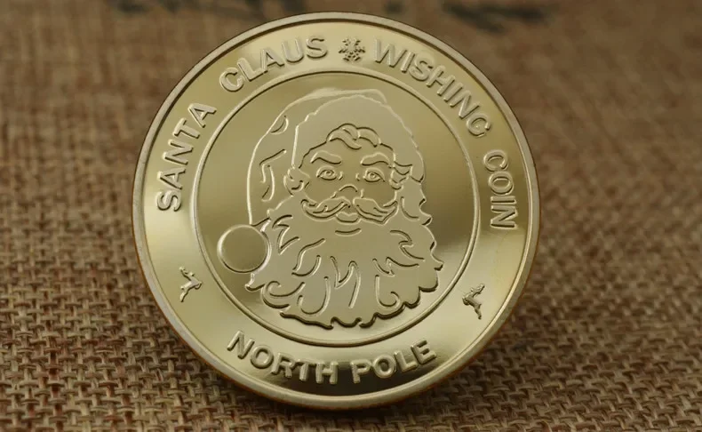 Merry Christmas Commemorative Coin - Angel Design