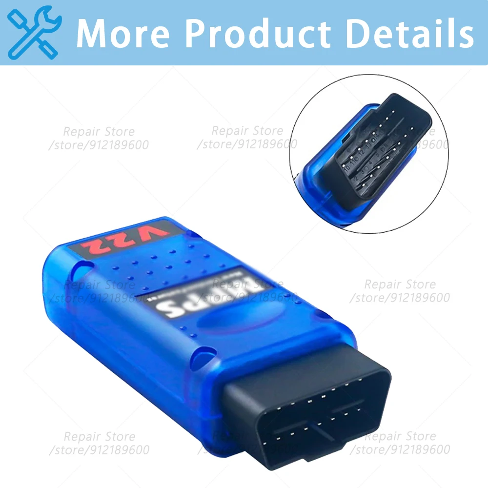 ECU programming tool MP-PS V22 Read/Write of all memories Eeprom Irom Xrom VAG Software MP-PS V22.2.3.5 Compatible with OBD2