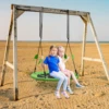 100cm Adjustable Length, 661 Pounds, Oxford Waterproof, Suitable For Outdoor Hanging Tree Swing For Children And Adults -Green 3